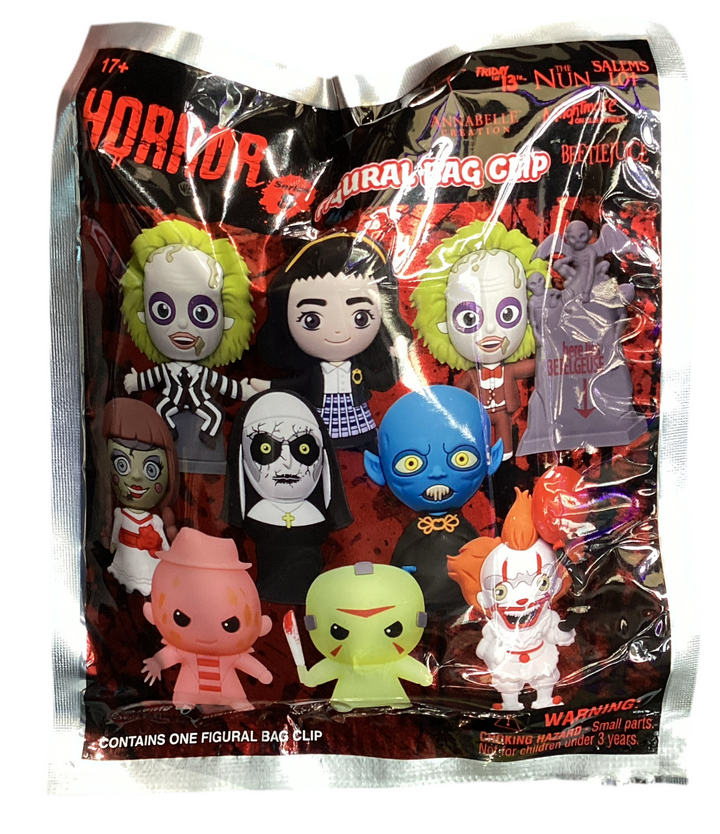 WB Horror Series 8 3D Foam Bag Clip