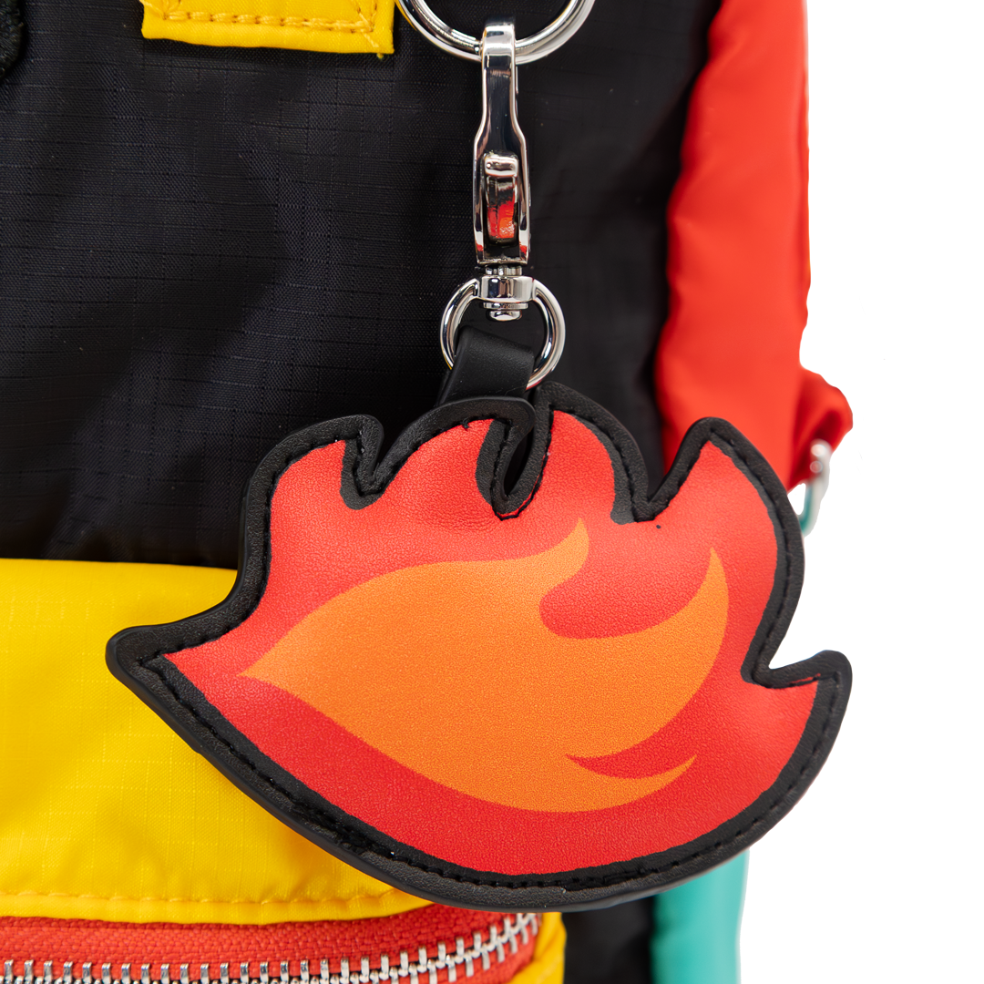 Whatever! Makes You Happy Chibi Godzilla Raids Again Reversible/Convertible Crossbody Bag