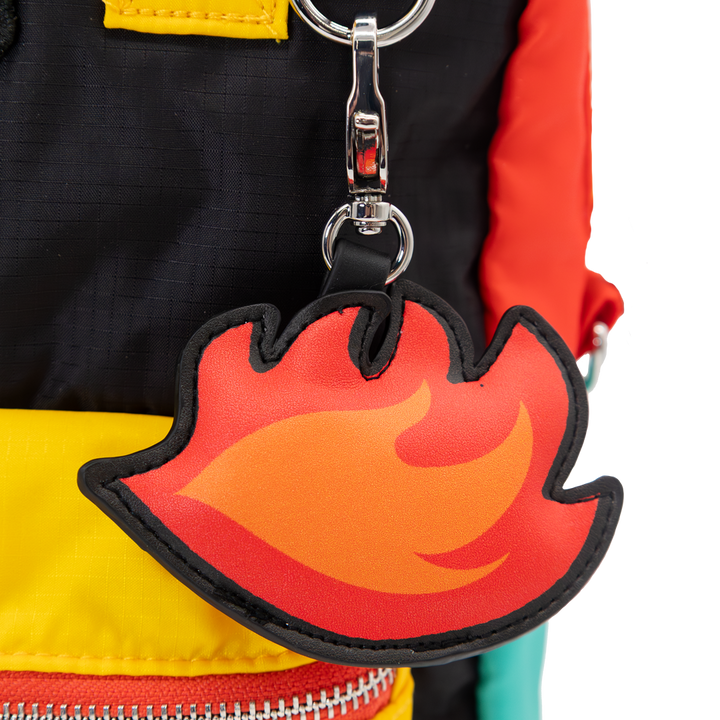 Whatever! Makes You Happy Chibi Godzilla Raids Again Reversible/Convertible Crossbody Bag