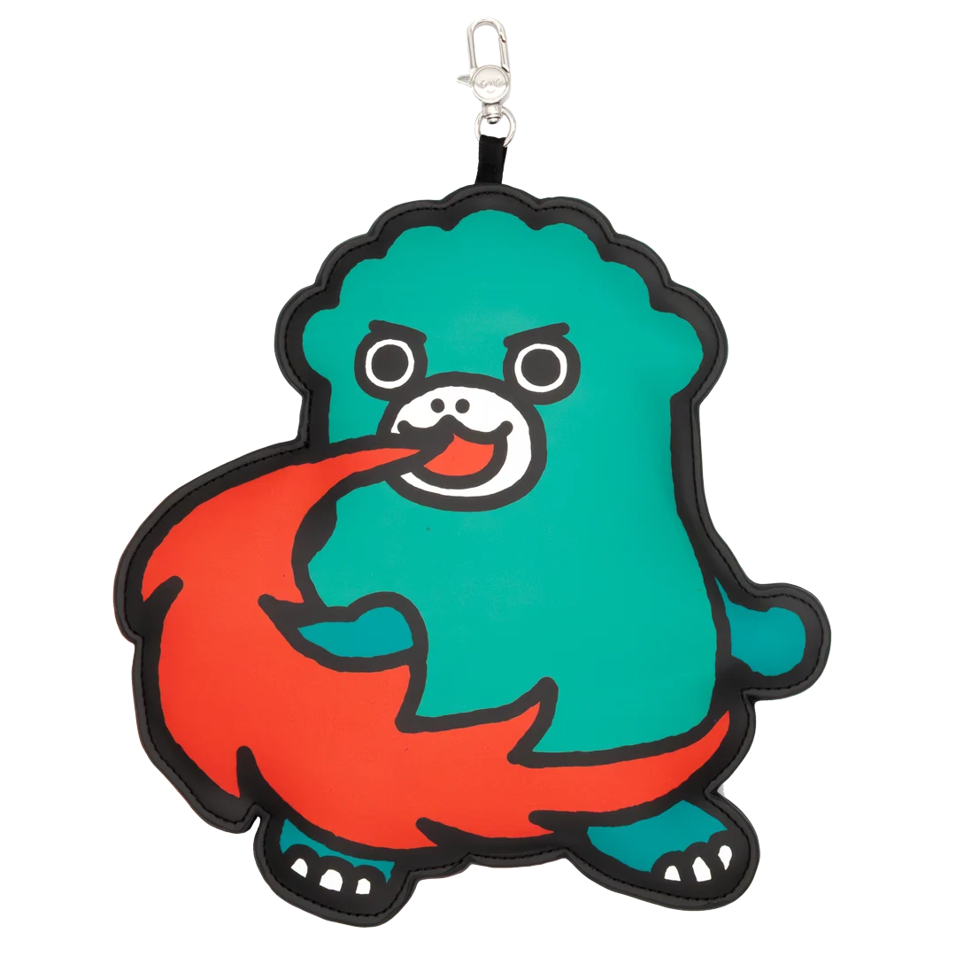 Whatever! Makes You Happy Chibi Godzilla Raids Again Oversized Padded Bag Charm