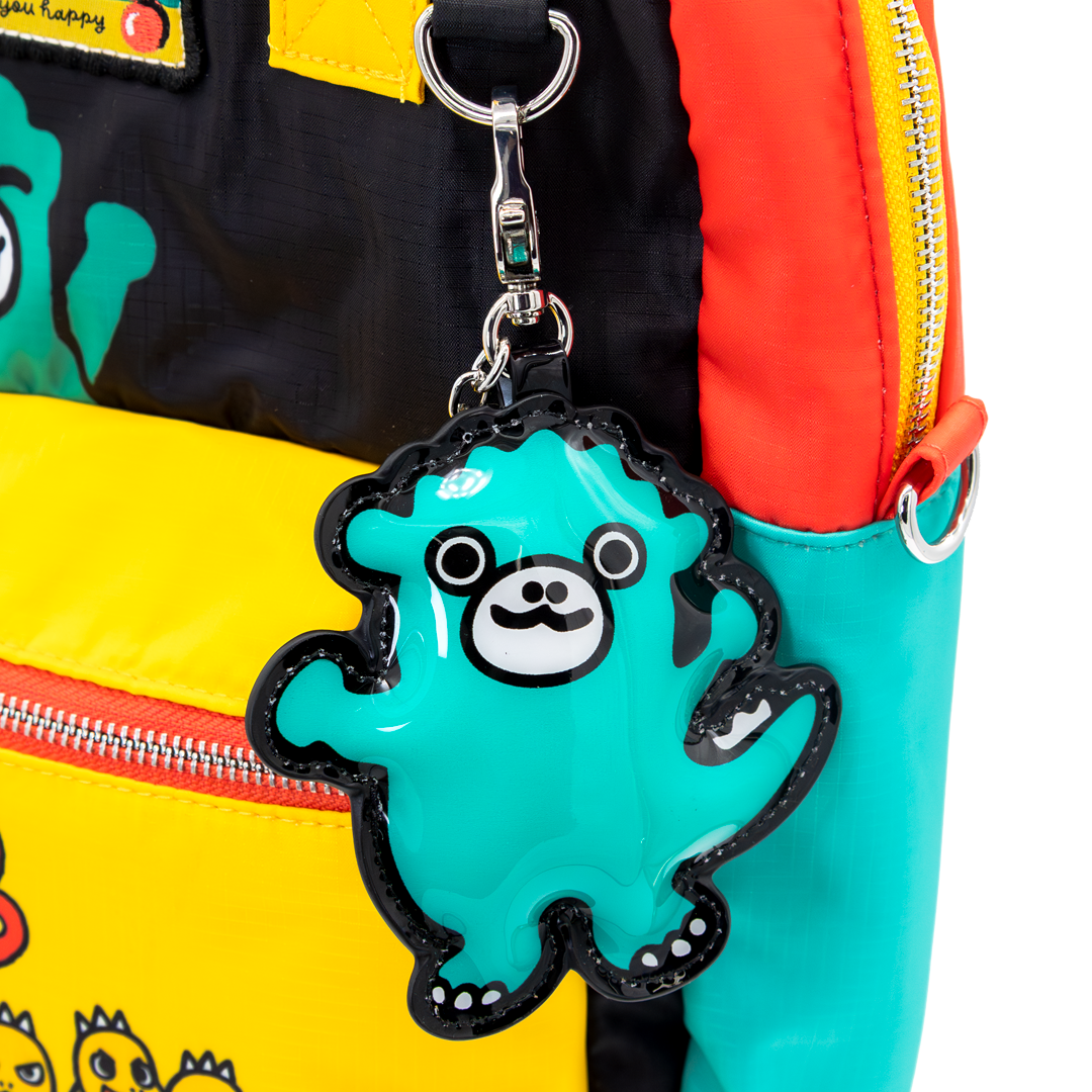 Whatever! Makes You Happy Chibi Godzilla Raids Again Mystery Bag Padded Vinyl Bag Charms