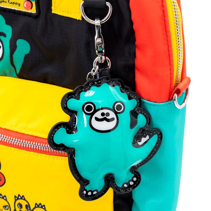 Whatever! Makes You Happy Chibi Godzilla Raids Again Mystery Bag Padded Vinyl Bag Charms