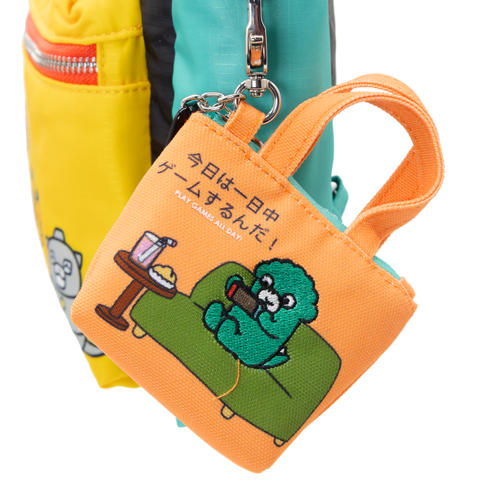 Whatever! Makes You Happy Chibi Godzilla Raids Again Mystery Box Mini Tote Bag Charms