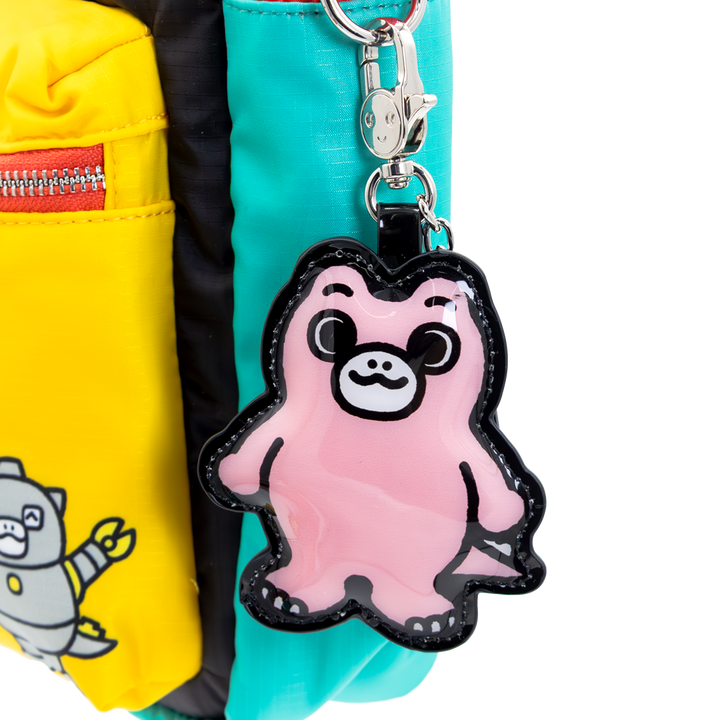 Whatever! Makes You Happy Chibi Godzilla Raids Again Mystery Bag Padded Vinyl Bag Charms