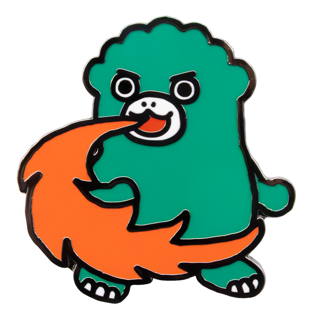 Whatever! Makes You Happy Chibi Godzilla Raids Again Mystery Box Enamel Pin