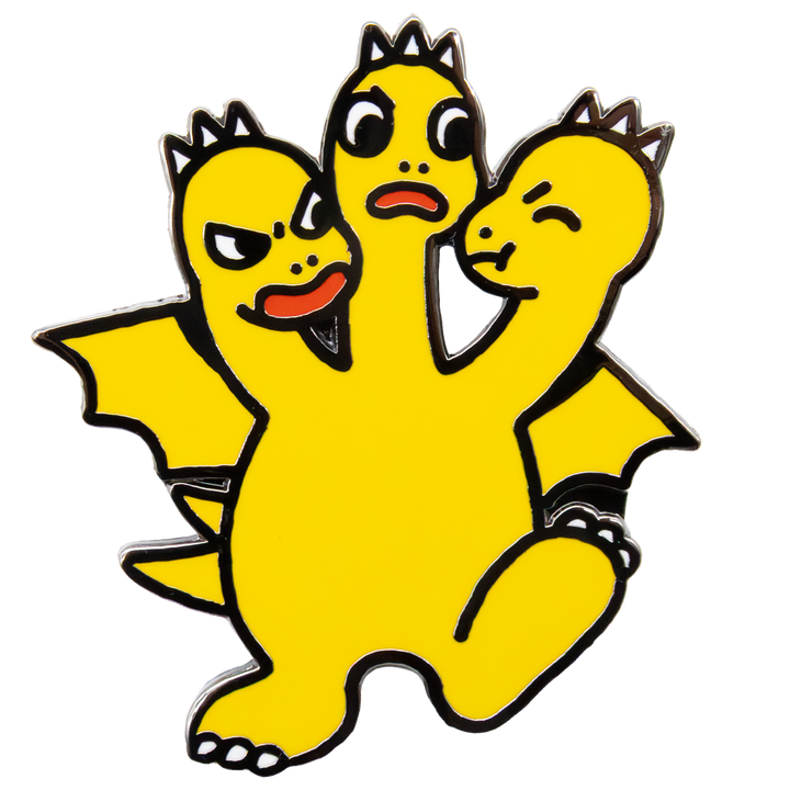 Whatever! Makes You Happy Chibi Godzilla Raids Again Mystery Box Enamel Pin