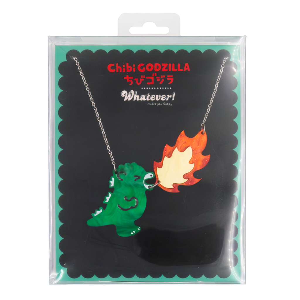 Whatever! Makes You Happy Chibi Godzilla Raids Again Breathing