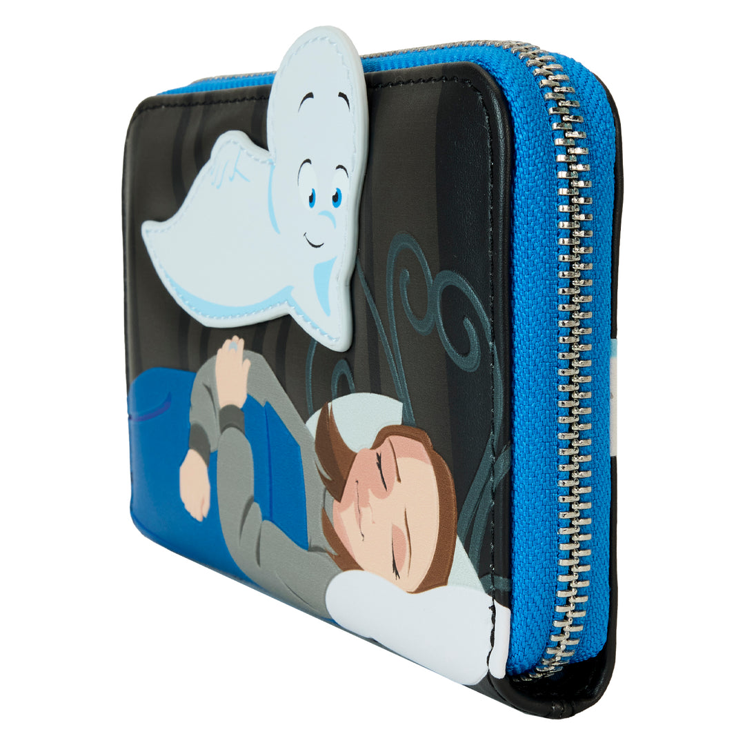 Loungefly Universal Casper The Friendly Ghost Halloween Glow in the Dark Wallet