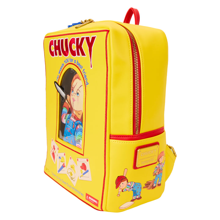 Loungefly Universal Child's Play Chucky Box Mini Backpack