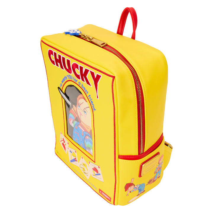 Loungefly Universal Child's Play Chucky Box Mini Backpack