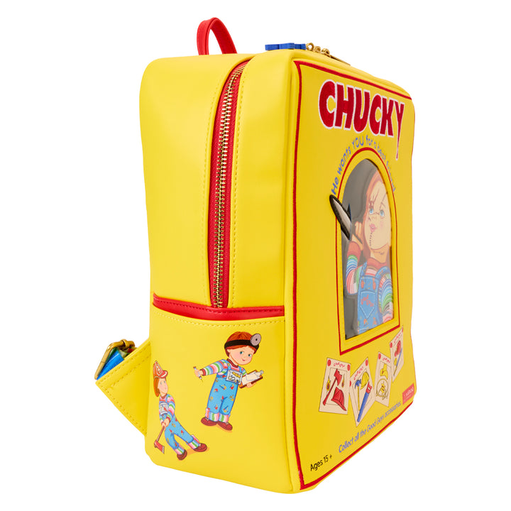 Loungefly Universal Child's Play Chucky Box Mini Backpack