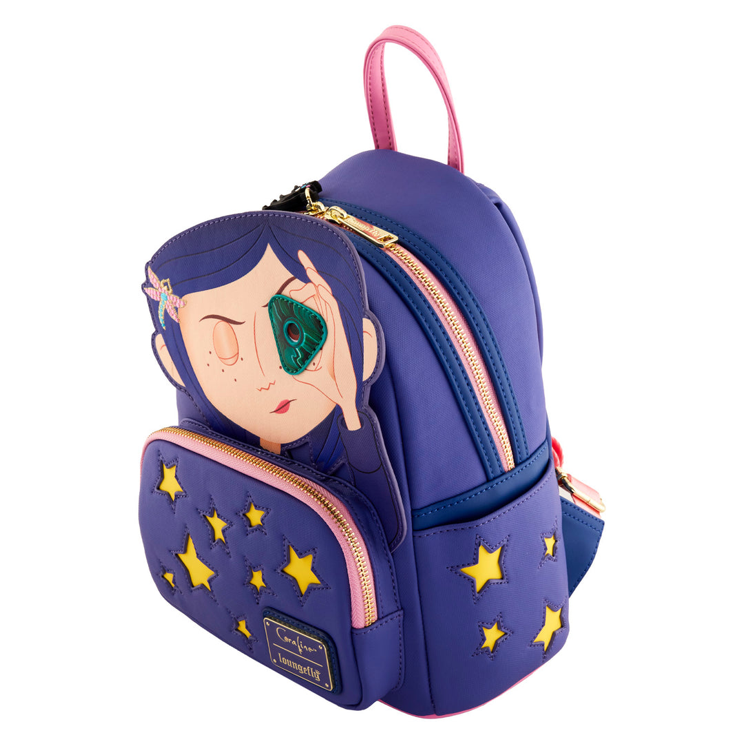 Laika Coraline Stars Cosplay Mini Backpack