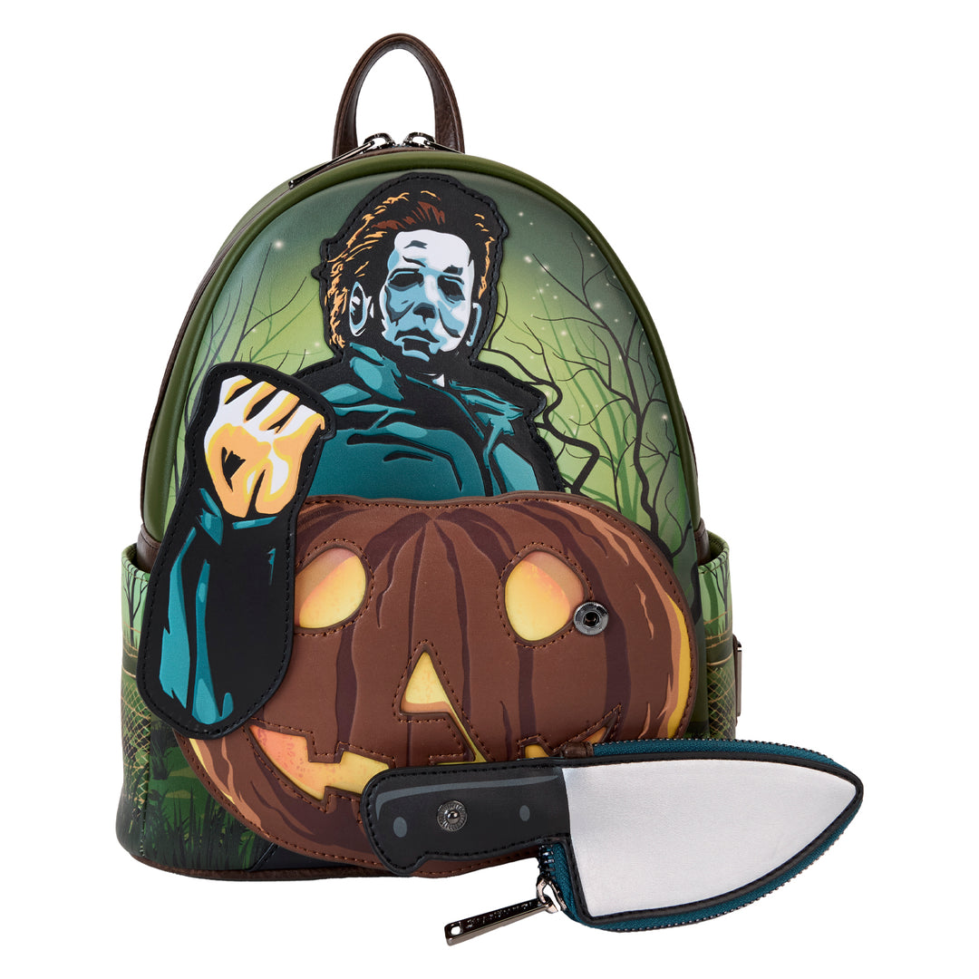 Loungefly Halloween Michael Myers Glow in the Dark Mini Backpack