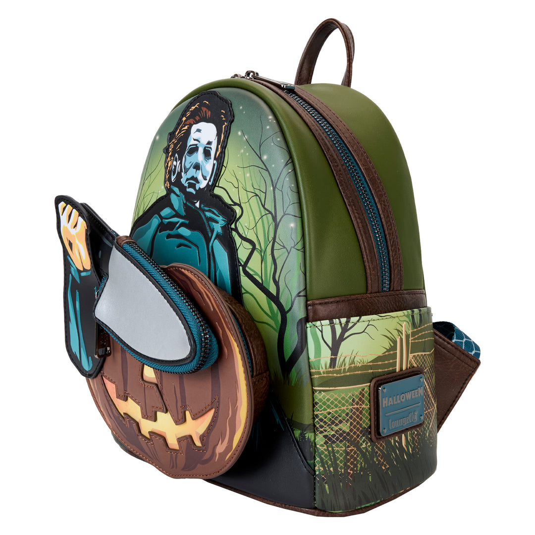 Loungefly Halloween Michael Myers Glow in the Dark Mini Backpack