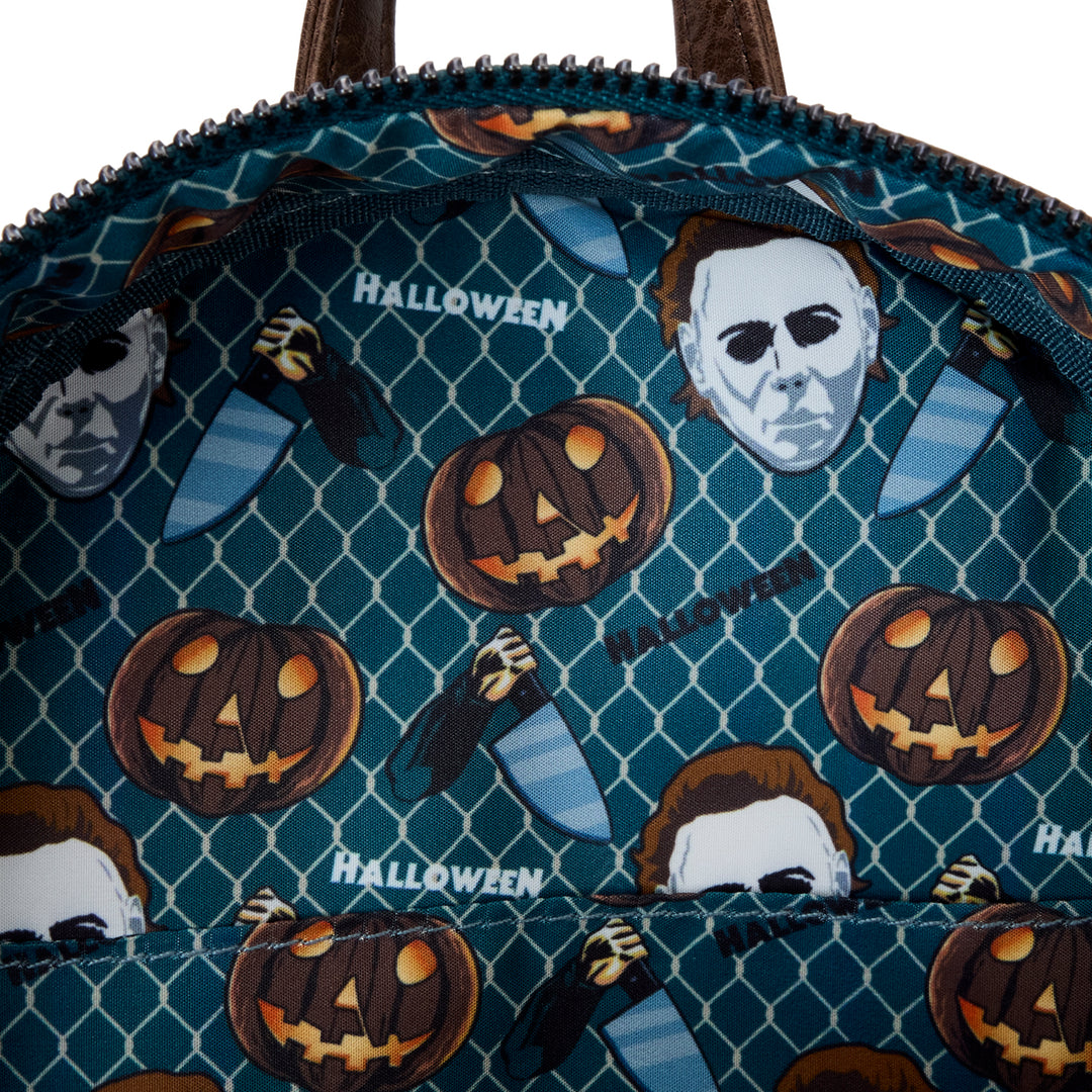 Loungefly Halloween Michael Myers Glow in the Dark Mini Backpack