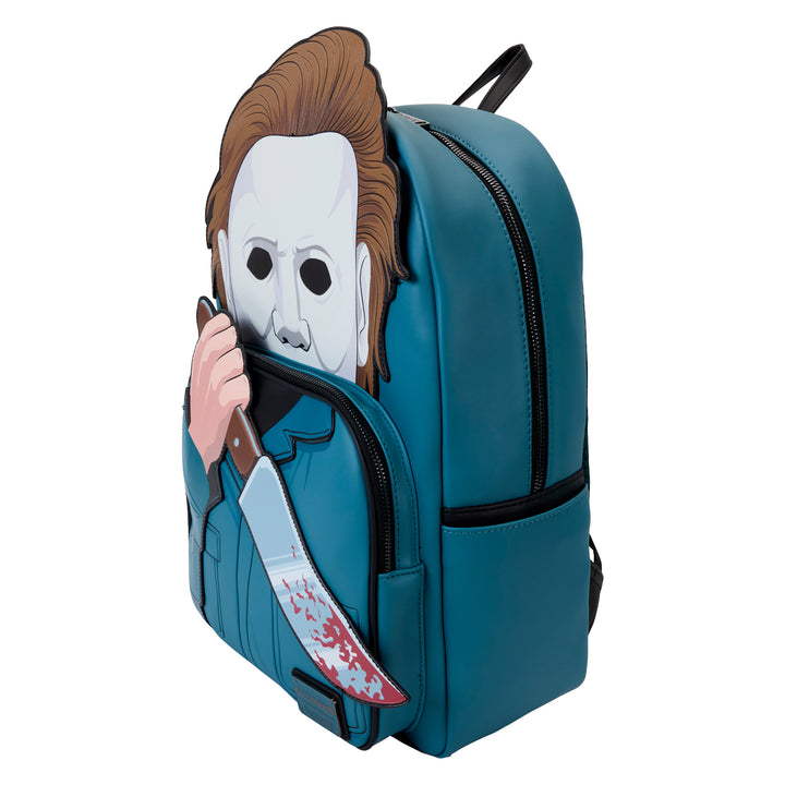 Loungefly Halloween Michael Meyers Full Size Cosplay Glow in the Dark Backpack