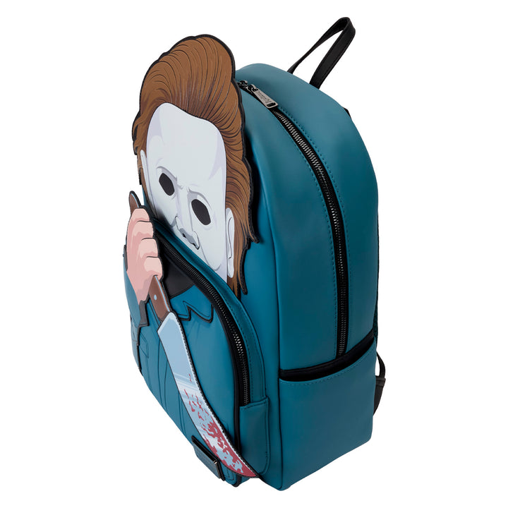 Loungefly Halloween Michael Meyers Full Size Cosplay Glow in the Dark Backpack