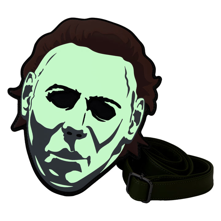 Loungefly Halloween Michael Myers Cosplay Glow in the Dark Crossbody Bag