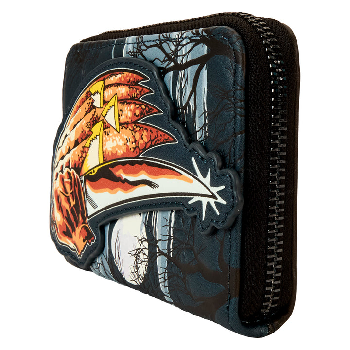 Loungefly Halloween Jack-O-Lantern Michael Myers Glow in the Dark Wallet