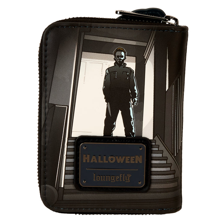 Loungefly Halloween Jack-O-Lantern Michael Myers Glow in the Dark Wallet