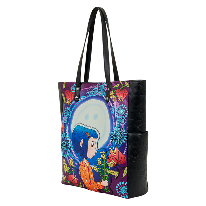 Loungefly Laika Coraline Garden Glow in the Dark Tote Bag
