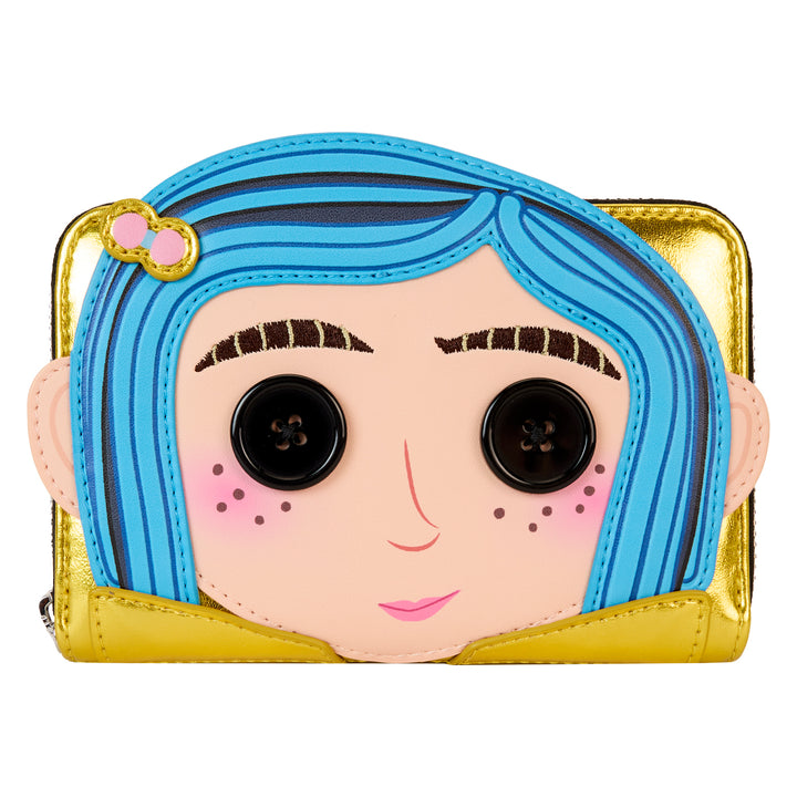 Loungefly Laika Coraline 15th Anniversary Doll Cosplay Wallet