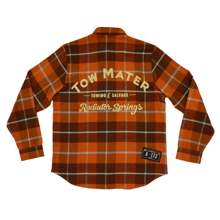 Cakeworthy Disney Pixar Cars Tow Mater Flannel Shirt