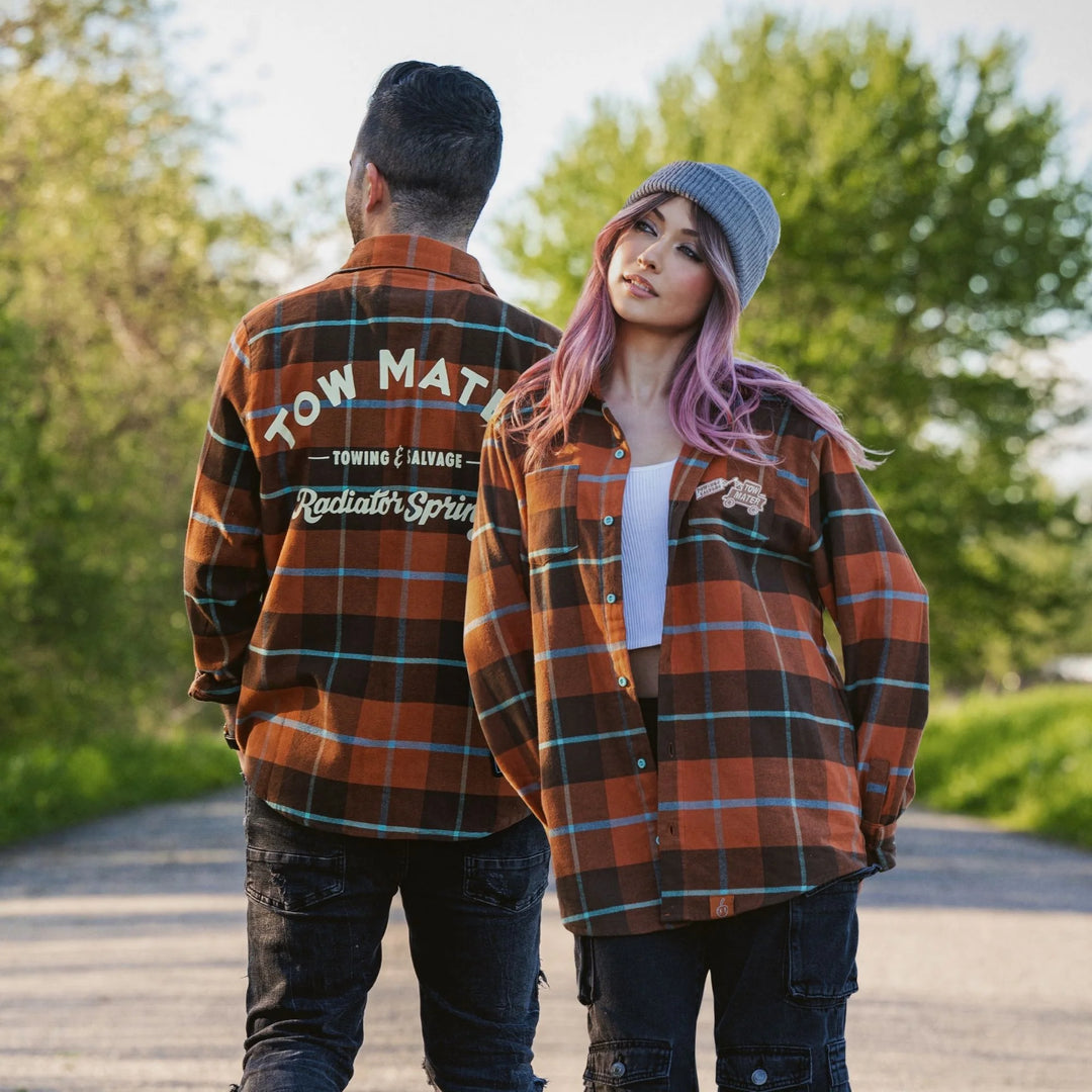 Cakeworthy Disney Pixar Cars Tow Mater Flannel Shirt