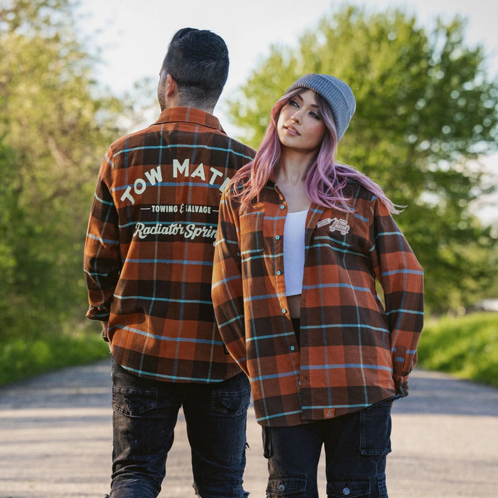 Cakeworthy Disney Pixar Cars Tow Mater Flannel Shirt