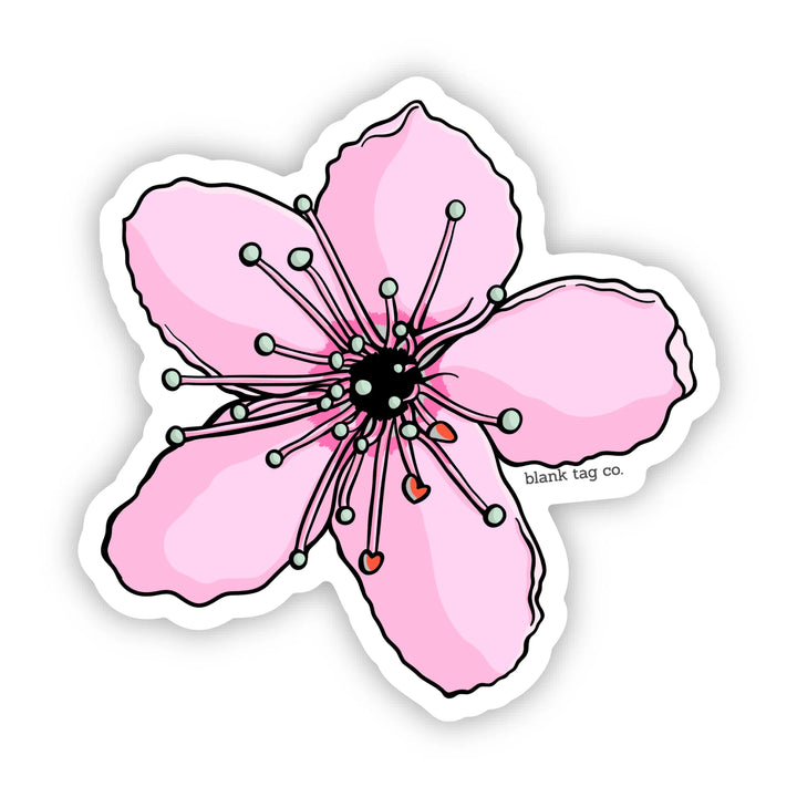 The Cherry Blossom Waterproof Sticker