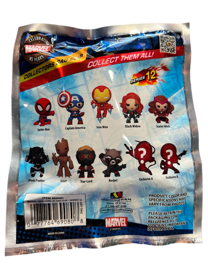 Marvel 85 Anniversary Series 1 3D Foam Bag Clip