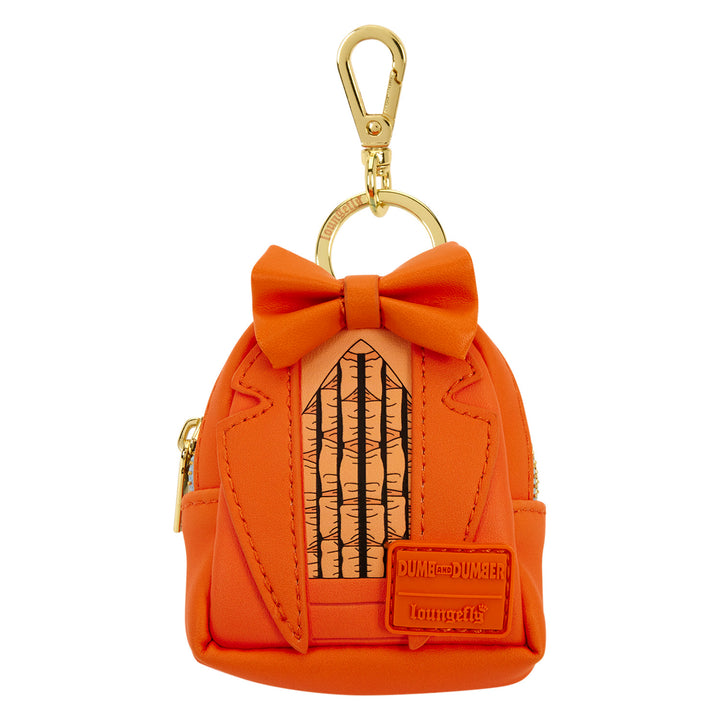Loungefly Dumb & Dumber Suit Reversible Mini Backpack Keychain Charm
