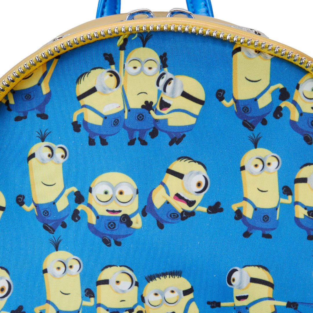 Loungefly Despicable Me Iridescent Bob Cosplay Mini Backpack