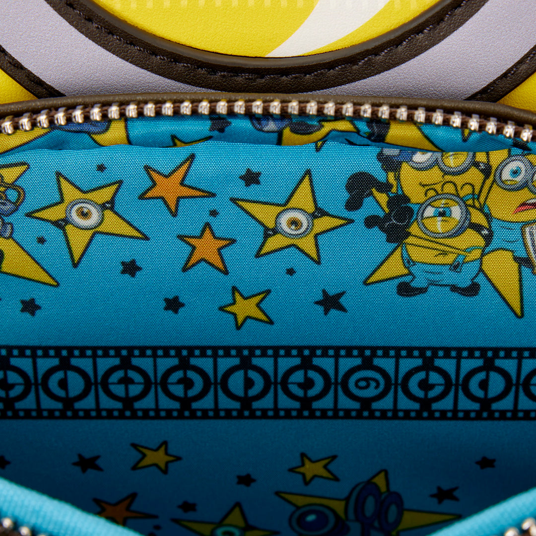 Loungefly Illumination Minions and Monsters Cosplay Mini Backpack