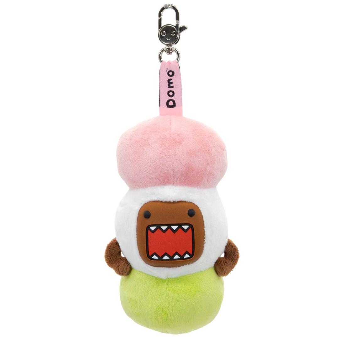 Whatever! Makes You Happy Domo Mystery Box Silicone Face Plush Bag Charm