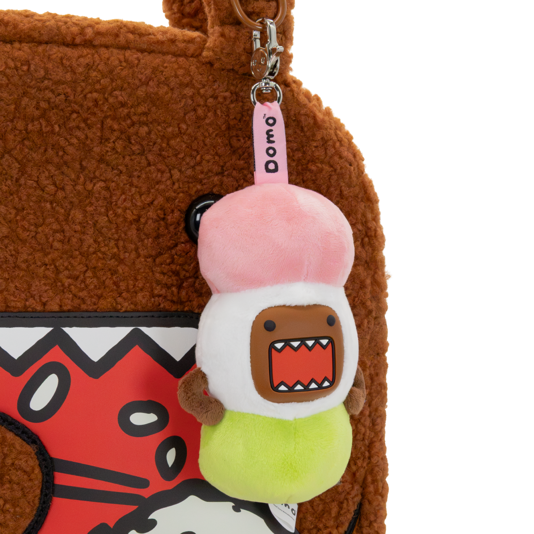 Whatever! Makes You Happy Domo Mystery Box Silicone Face Plush Bag Charm