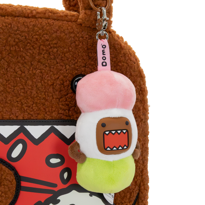 Whatever! Makes You Happy Domo Mystery Box Silicone Face Plush Bag Charm