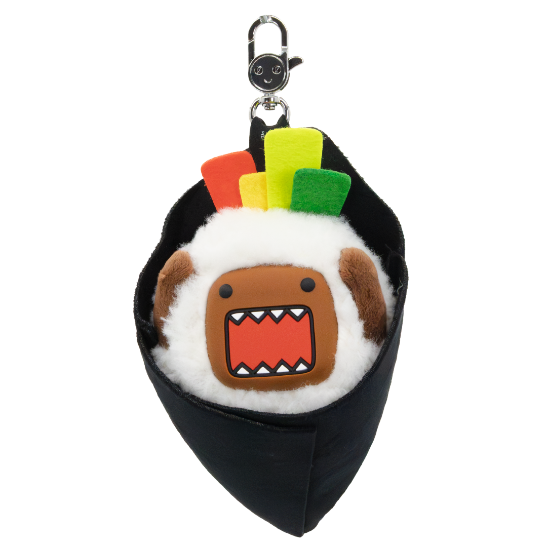 Whatever! Makes You Happy Domo Mystery Box Silicone Face Plush Bag Charm