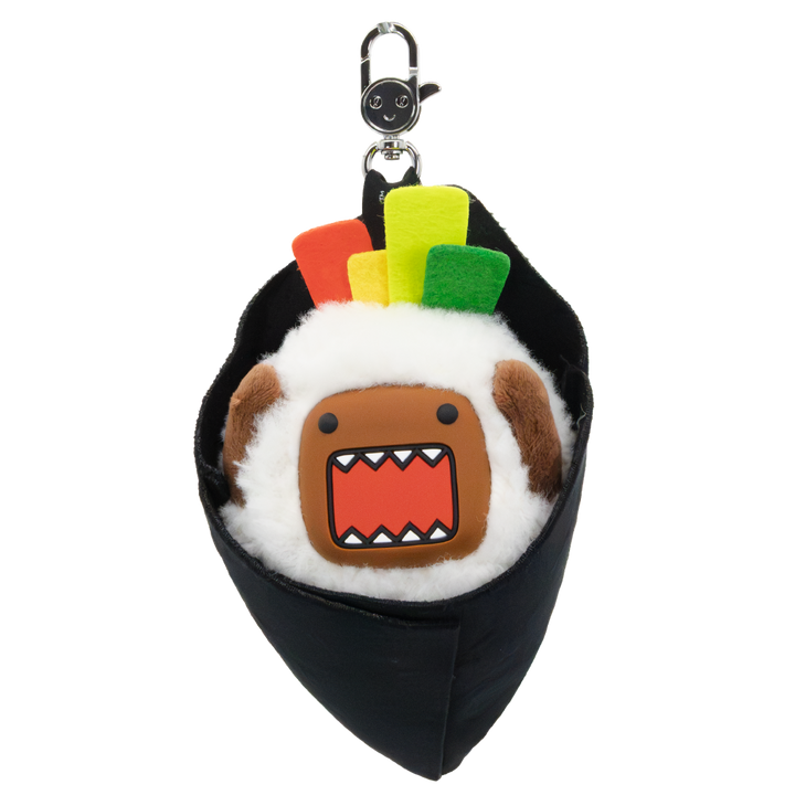 Whatever! Makes You Happy Domo Mystery Box Silicone Face Plush Bag Charm