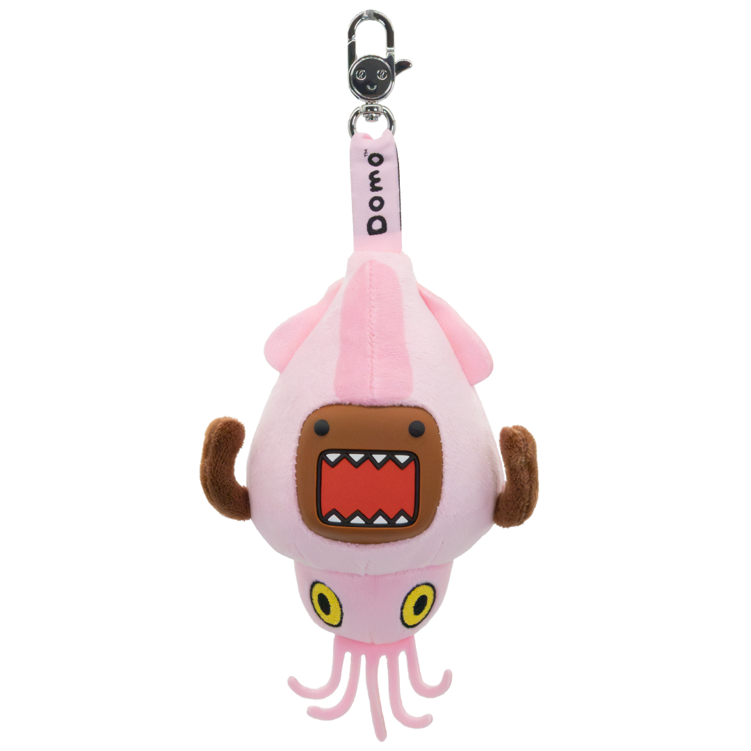 Whatever! Makes You Happy Domo Mystery Box Silicone Face Plush Bag Charm