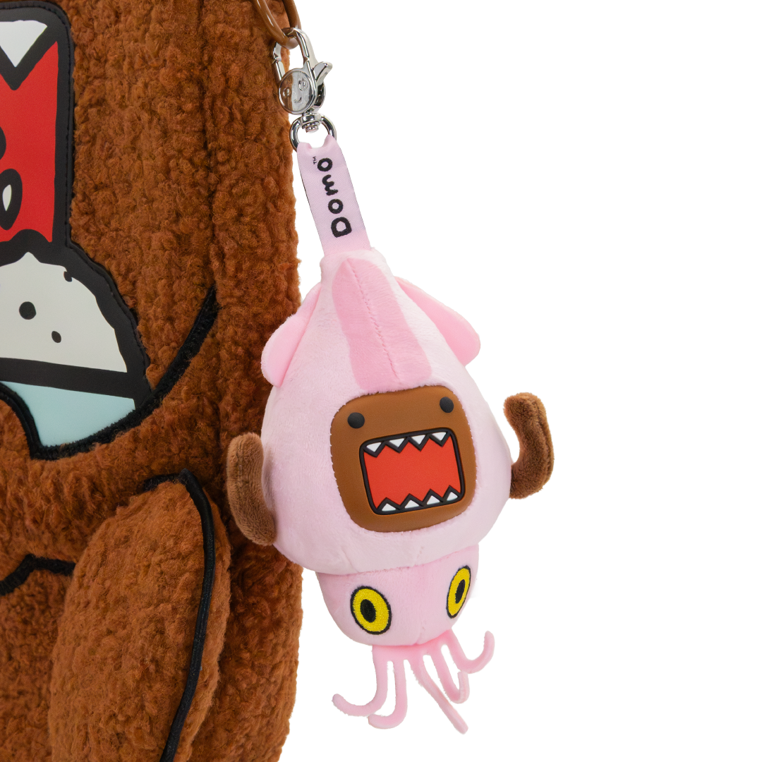 Whatever! Makes You Happy Domo Mystery Box Silicone Face Plush Bag Charm