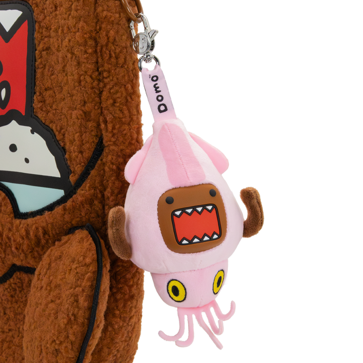 Whatever! Makes You Happy Domo Mystery Box Silicone Face Plush Bag Charm