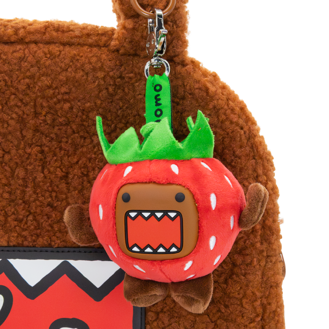 Whatever! Makes You Happy Domo Mystery Box Silicone Face Plush Bag Charm