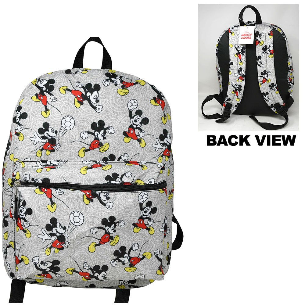 Disney Mickey Mouse Soccer AOP 16" Backpack