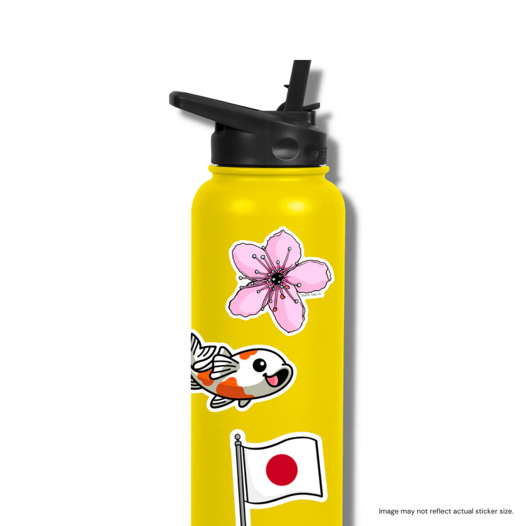 The Cherry Blossom Waterproof Sticker