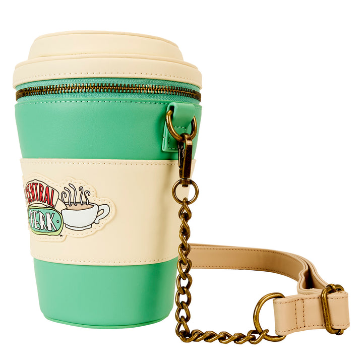 Loungefly Friends Central Perk To-Go Coffee Cup Figural Scented Crossbody Bag