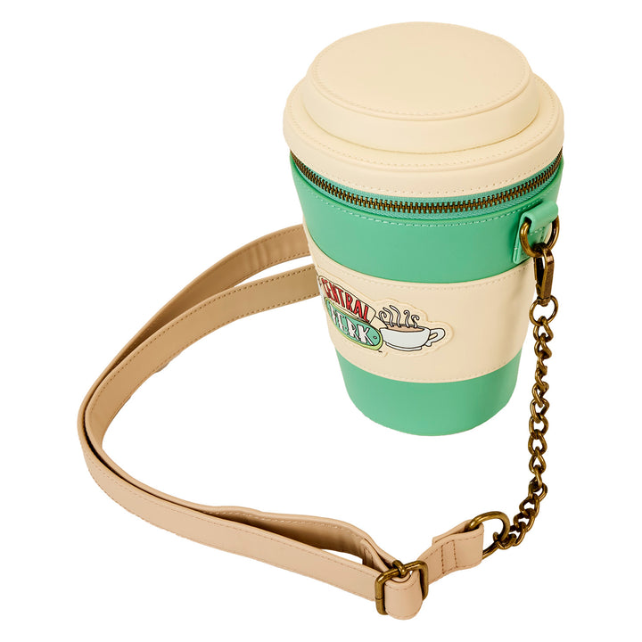 Loungefly Friends Central Perk To-Go Coffee Cup Figural Scented Crossbody Bag