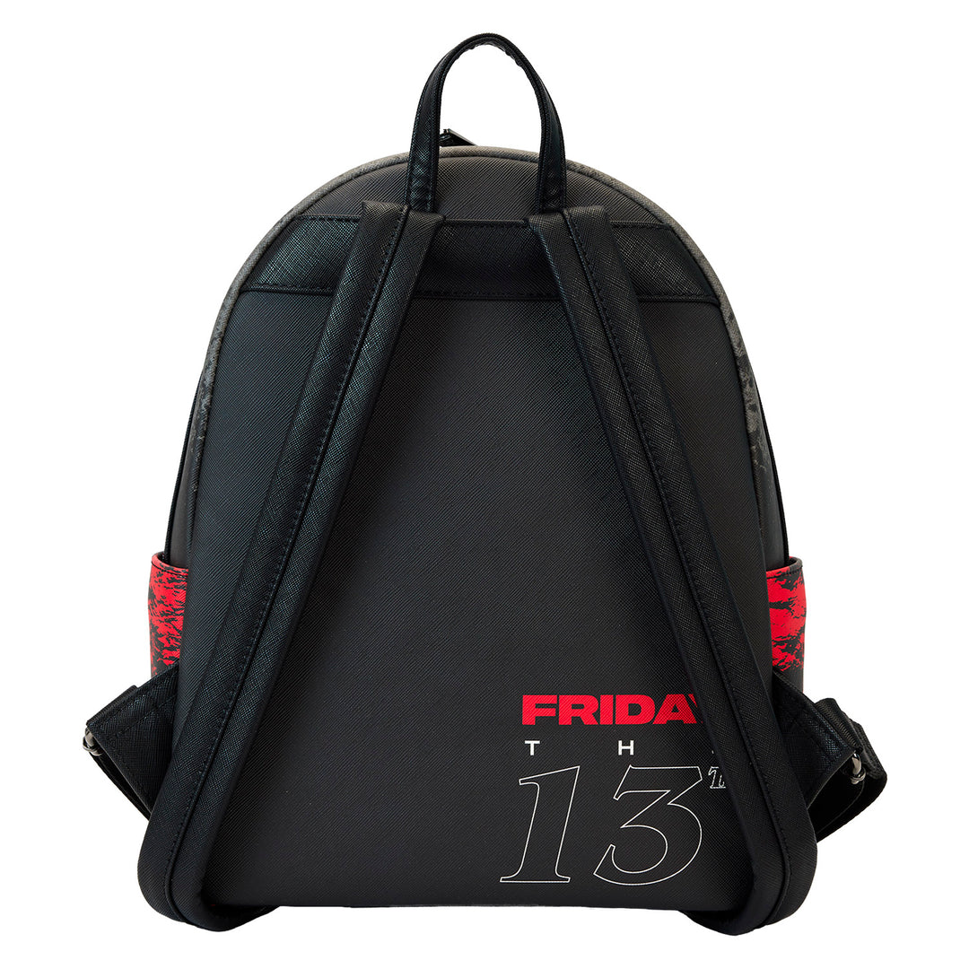 Loungefly Warners Bros Friday the 13th I Heart Horror Mini Backpack