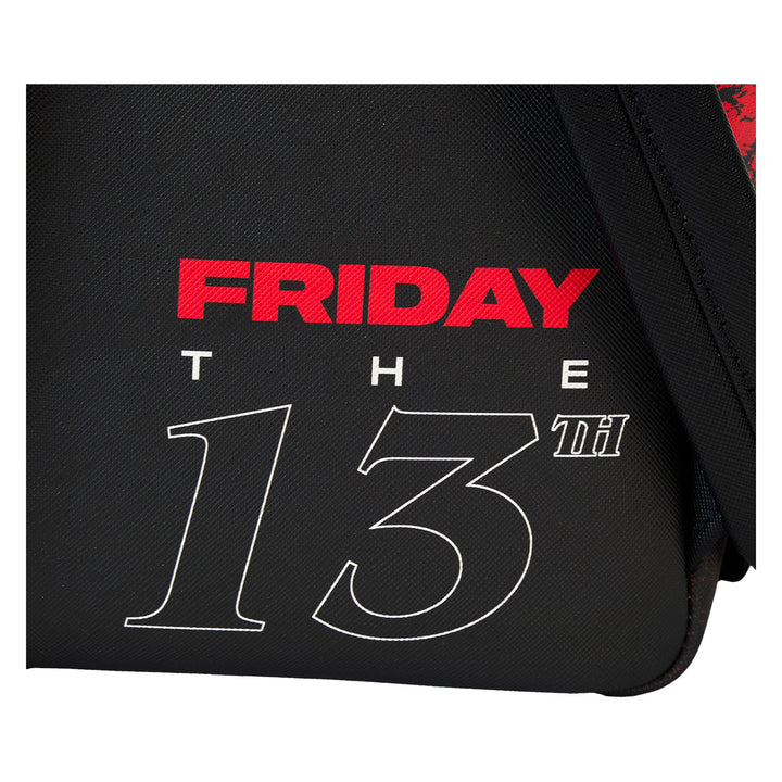 Loungefly Warners Bros Friday the 13th I Heart Horror Mini Backpack