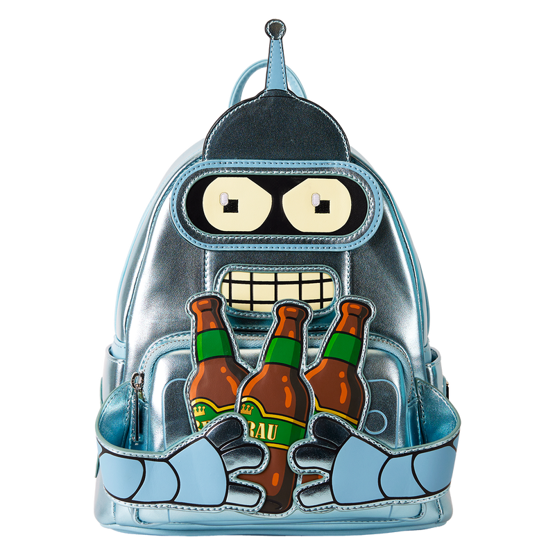Loungefly WonderCon Limited Edition Futurama Bender Cosplay Mini Backpack